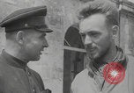 Image of freed Russian prisoners of war Cherbourg Normandy France, 1944, second 8 stock footage video 65675079299