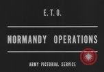 Image of La Haye Du Puits attacked First Army WW2 La Haye Du Puits France, 1944, second 1 stock footage video 65675079302