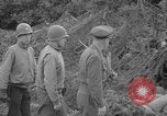 Image of Generals Eisenhower and Bradley inspect artillery WW2 La Haye Du Puits France, 1944, second 6 stock footage video 65675079304