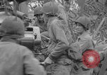 Image of Generals Eisenhower and Bradley inspect artillery WW2 La Haye Du Puits France, 1944, second 9 stock footage video 65675079304