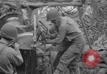 Image of Generals Eisenhower and Bradley inspect artillery WW2 La Haye Du Puits France, 1944, second 18 stock footage video 65675079304
