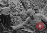 Image of Generals Eisenhower and Bradley inspect artillery WW2 La Haye Du Puits France, 1944, second 23 stock footage video 65675079304
