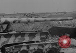 Image of German railroad gun captured Cherbourg Normandy France, 1944, second 3 stock footage video 65675079305