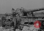 Image of German railroad gun captured Cherbourg Normandy France, 1944, second 5 stock footage video 65675079305