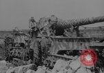 Image of German railroad gun captured Cherbourg Normandy France, 1944, second 6 stock footage video 65675079305