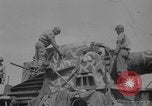 Image of German railroad gun captured Cherbourg Normandy France, 1944, second 8 stock footage video 65675079305