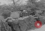Image of Camouflaged British tanks Caen France, 1944, second 15 stock footage video 65675079307