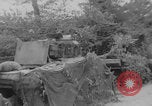 Image of Camouflaged British tanks Caen France, 1944, second 16 stock footage video 65675079307