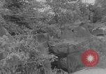 Image of Camouflaged British tanks Caen France, 1944, second 24 stock footage video 65675079307