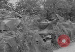 Image of Camouflaged British tanks Caen France, 1944, second 30 stock footage video 65675079307