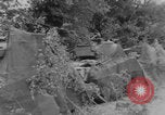 Image of Camouflaged British tanks Caen France, 1944, second 39 stock footage video 65675079307