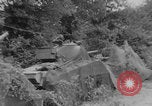 Image of Camouflaged British tanks Caen France, 1944, second 40 stock footage video 65675079307