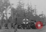 Image of Camouflaged British tanks Caen France, 1944, second 54 stock footage video 65675079307