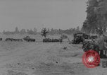 Image of Camouflaged British tanks Caen France, 1944, second 60 stock footage video 65675079307