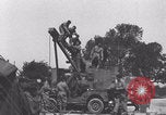 Image of French 501st Armored Regiment repairs Jeep WW2 United Kingdom, 1944, second 4 stock footage video 65675079314