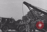 Image of French 501st Armored Regiment repairs Jeep WW2 United Kingdom, 1944, second 48 stock footage video 65675079314