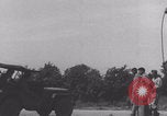 Image of French 501st Armored Regiment repairs Jeep WW2 United Kingdom, 1944, second 57 stock footage video 65675079314