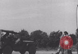 Image of French 501st Armored Regiment repairs Jeep WW2 United Kingdom, 1944, second 58 stock footage video 65675079314