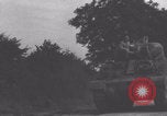 Image of French 501st Combat Tank Regiment with dog WW2 United Kingdom, 1944, second 18 stock footage video 65675079315
