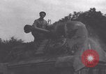 Image of French 501st Combat Tank Regiment with dog WW2 United Kingdom, 1944, second 22 stock footage video 65675079315