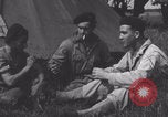 Image of French 501st Combat Tank Regiment with dog WW2 United Kingdom, 1944, second 61 stock footage video 65675079315