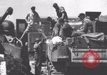 Image of French 501st Combat Tank regiment repairs vehicles WW2 United Kingdom, 1944, second 23 stock footage video 65675079316