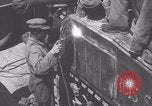 Image of French 501st Combat Tank regiment repairs vehicles WW2 United Kingdom, 1944, second 37 stock footage video 65675079316