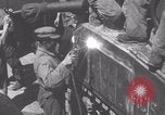 Image of French 501st Combat Tank regiment repairs vehicles WW2 United Kingdom, 1944, second 43 stock footage video 65675079316