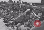 Image of French 501st Armored Regiment prepares tanks WW2 United Kingdom, 1944, second 10 stock footage video 65675079317