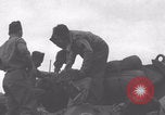 Image of French 501st Combat Tank Regiment soldiers prepare to embark WWII United Kingdom, 1944, second 30 stock footage video 65675079318
