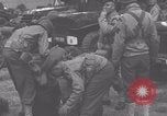 Image of French 501st Combat Tank Regiment soldiers prepare to embark WWII United Kingdom, 1944, second 50 stock footage video 65675079318