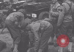 Image of French 501st Combat Tank Regiment soldiers prepare to embark WWII United Kingdom, 1944, second 51 stock footage video 65675079318
