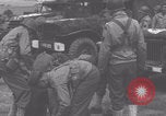 Image of French 501st Combat Tank Regiment soldiers prepare to embark WWII United Kingdom, 1944, second 54 stock footage video 65675079318