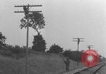 Image of African American linemen stringing wires Italy WW2 Italy, 1944, second 5 stock footage video 65675079319