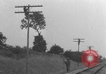 Image of African American linemen stringing wires Italy WW2 Italy, 1944, second 6 stock footage video 65675079319