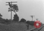 Image of African American linemen stringing wires Italy WW2 Italy, 1944, second 12 stock footage video 65675079319