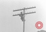Image of African American linemen stringing wires Italy WW2 Italy, 1944, second 14 stock footage video 65675079319