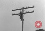 Image of African American linemen stringing wires Italy WW2 Italy, 1944, second 15 stock footage video 65675079319
