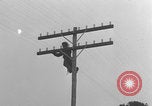 Image of African American linemen stringing wires Italy WW2 Italy, 1944, second 17 stock footage video 65675079319