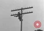Image of African American linemen stringing wires Italy WW2 Italy, 1944, second 18 stock footage video 65675079319