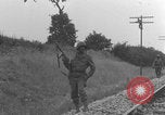 Image of African American linemen stringing wires Italy WW2 Italy, 1944, second 22 stock footage video 65675079319