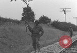 Image of African American linemen stringing wires Italy WW2 Italy, 1944, second 24 stock footage video 65675079319