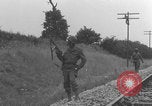 Image of African American linemen stringing wires Italy WW2 Italy, 1944, second 26 stock footage video 65675079319