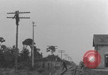 Image of African American linemen stringing wires Italy WW2 Italy, 1944, second 46 stock footage video 65675079319