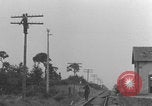 Image of African American linemen stringing wires Italy WW2 Italy, 1944, second 52 stock footage video 65675079319
