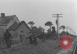 Image of African American linemen stringing wires Italy WW2 Italy, 1944, second 58 stock footage video 65675079319