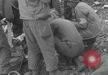 Image of USA soldier burn victim treated WW2 Saint Lo France, 1944, second 62 stock footage video 65675079320