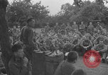 Image of Tank Destroyer company briefing WW2 Normandy France, 1944, second 6 stock footage video 65675079321