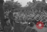 Image of Tank Destroyer company briefing WW2 Normandy France, 1944, second 8 stock footage video 65675079321