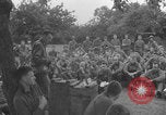 Image of Tank Destroyer company briefing WW2 Normandy France, 1944, second 9 stock footage video 65675079321